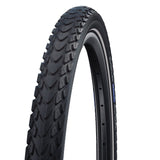 Cubierta Schwalbe Marathon Mondial HS630 Performance RaceGuard Addix Rígida Negro Reflectante