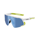 Lunettes Soleil Bolle Windchaser Blanc Mat Jaune Fluo Lentille Volt+ Offshore Polarisée