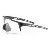 Junior Sonnenbrille Kayak 0390 Schwarzer Rahmen/Transparente Photochrome Linse