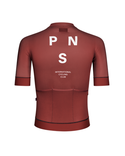 Maillot Manga Corta Pas Normal Studios Mechanism Hombre Maroon #4