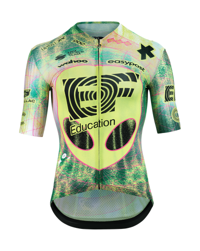 Maillot Manga Corta Assos Equipe RS S11 EF Close Encounter Hombre Alien Green #9