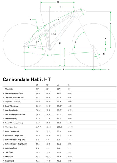 Habit HT 1 Cannondale 2025 Tungsten Blue #7