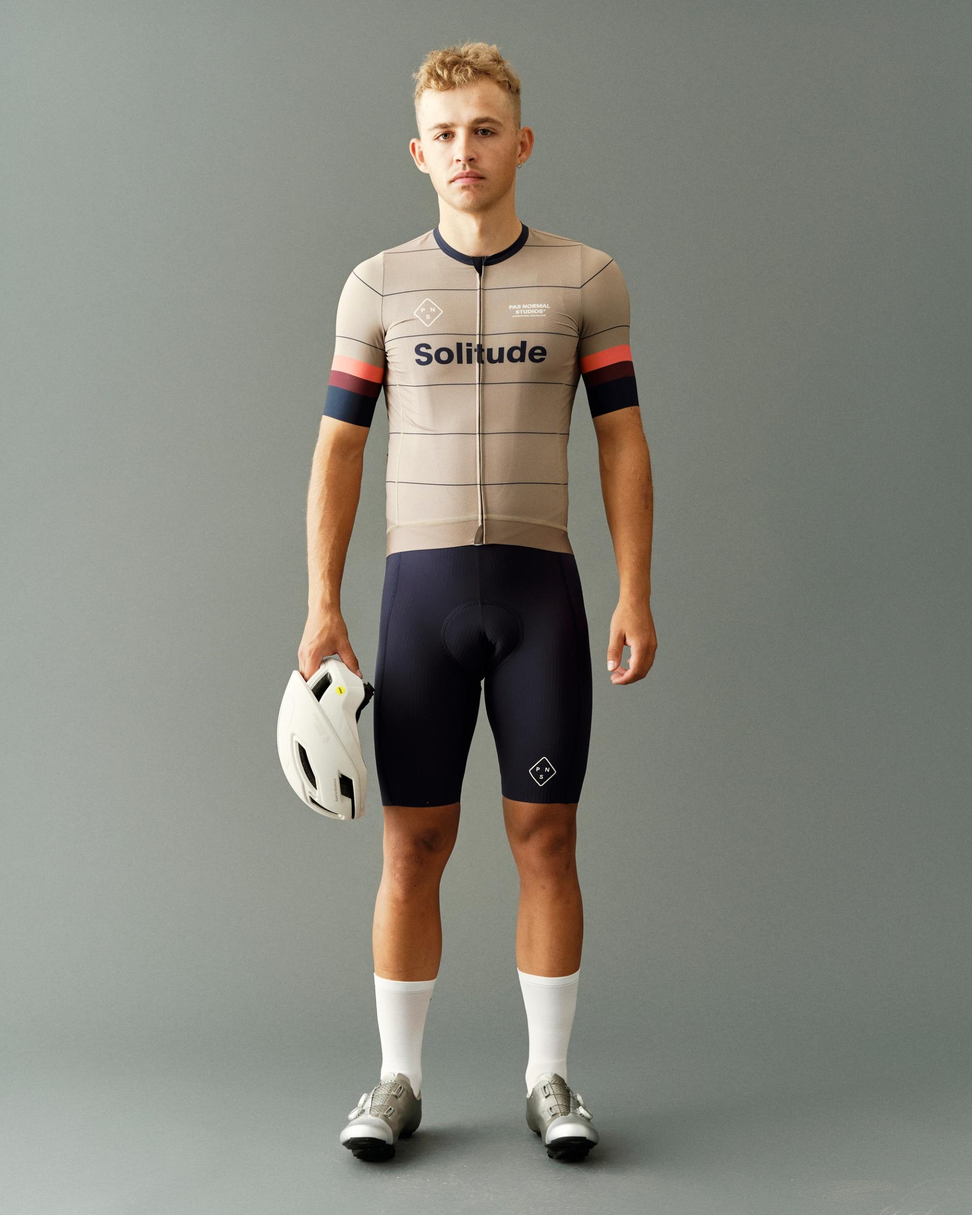 Maillot Manga Corta Solitude Late Drop Pas Normal Studios Hombre Beige #4