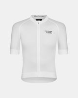 Pas Normal Studios Maillot Manches Courtes Mechanism Homme Blanc