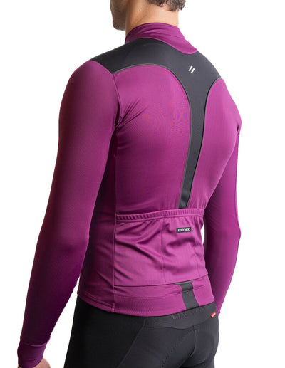 Dena Gore-Tex Windstopper Chaqueta Etxeondo Hombre Burdeos/Negro #4