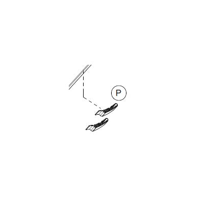 Clips Adhesivos Cables Cannondale DT 3u Negro