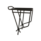 Portabultos OXFORD 26/28 Bici Sin Discos F. Aluminio Negro