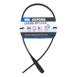 Kabelschloss Oxford Combi Zip Schwarz