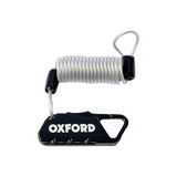 Kabelschloss Oxford Pocketlock Schwarz