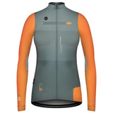 Cobble Radtrikot Langarm Gobik Frau Nectarine