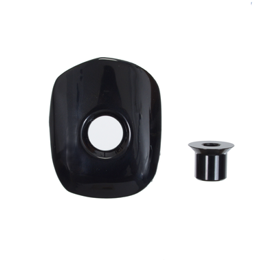 Tapa Superior/Tornillo Manillar Aerodinámico Cannondale SystemBar Negro