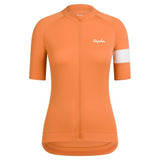 Rapha Damen Core Leichtgewicht Radtrikot Dusted Orange/Weiß