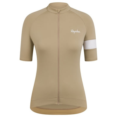 Maillot Rapha Core Mujer Tan/White
