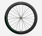 Oquo Vorderrad Rennrad RA57LTD Metallic Dark Green