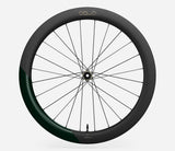 Oquo Hinterrad Rennrad RA57LTD Shimano HG Metallic Dark Green