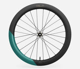 Oquo Hinterrad Rennrad RA57LTD Shimano HG Metallic Jade