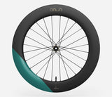 Oquo Hinterrad Rennrad RA80LTD Shimano HG Metallic Jade