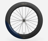Oquo Hinterrad Rennrad RA80LTD Shimano HG Metallic Navy Blue