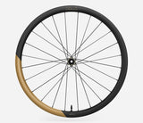 Oquo Hinterrad Gravel RP35LTD Shimano HG Metallic Golden Sand