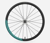 Oquo Hinterrad Gravel RP35LTD Shimano HG Metallic Jade