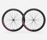 Oquo Laufradsatz Gravel RP50LTD Shimano MS Metallic Mulberry